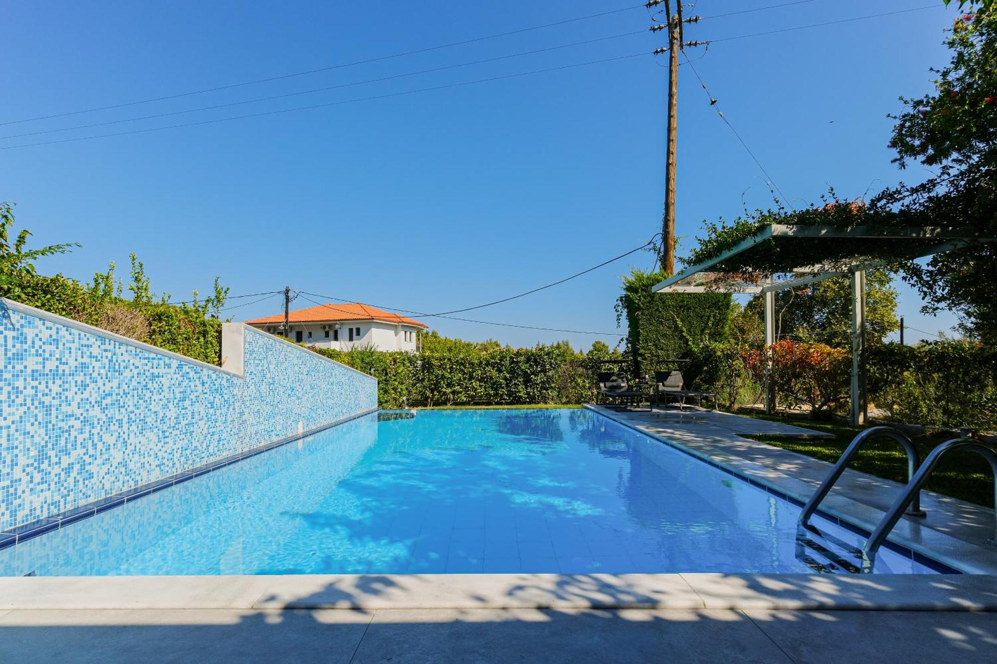 Deluxe Chrousso Pool Villa Паліурі Екстер'єр фото